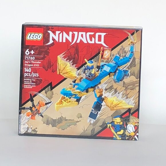 Brand New Lego NINJAGO Jay’s Thunder Dragon EVO 71760 - Picture 6 of 9